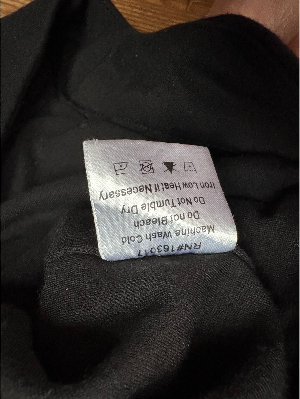 Princess Polly Black Mini Skort Side Slit Stretch Size 2 - Picture 9 of 9